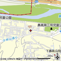 群馬県高崎市鼻高町206-7周辺の地図