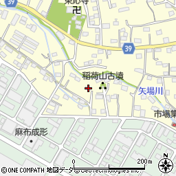 群馬県太田市市場町489-2周辺の地図