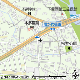 群馬県高崎市下豊岡町381周辺の地図