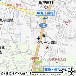 メガネのコミヤマ丸子店周辺の地図