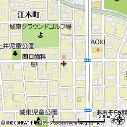 高崎楽器ヤマハ音楽教室江木総合センター周辺の地図