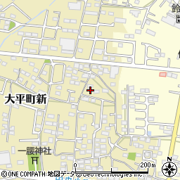 栃木県栃木市大平町新1514周辺の地図