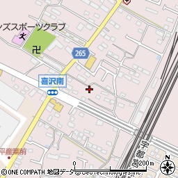 栃木県小山市喜沢103周辺の地図