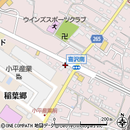 栃木県小山市喜沢1454周辺の地図