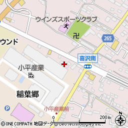 栃木県小山市喜沢1460周辺の地図