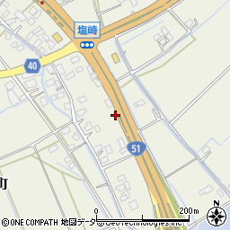 茨城県水戸市塩崎町781周辺の地図