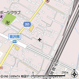 栃木県小山市喜沢180周辺の地図