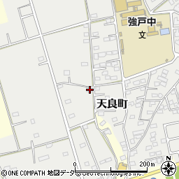 群馬県太田市天良町44周辺の地図