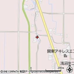 栃木県佐野市小中町294周辺の地図