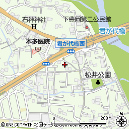 群馬県高崎市下豊岡町366周辺の地図