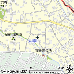 群馬県太田市市場町510-1周辺の地図