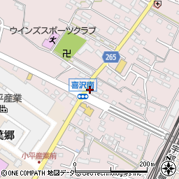 栃木県小山市喜沢88周辺の地図