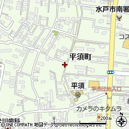 〒310-0853 茨城県水戸市平須町の地図