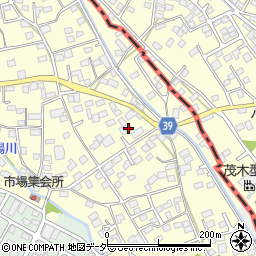 群馬県太田市市場町570-2周辺の地図