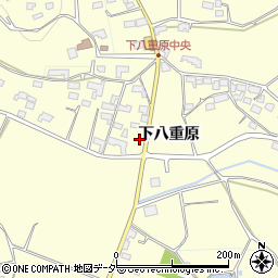 長野県東御市下八重原周辺の地図