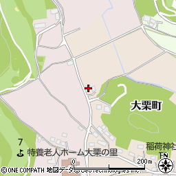 栃木県佐野市大栗町242周辺の地図