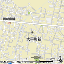 栃木県栃木市大平町新1604周辺の地図