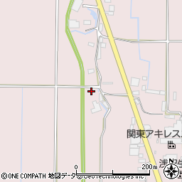 栃木県佐野市小中町390周辺の地図