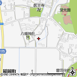 栃木県足利市稲岡町525周辺の地図