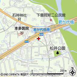 群馬県高崎市下豊岡町318周辺の地図