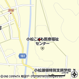 石川県小松市瀬領町丁周辺の地図