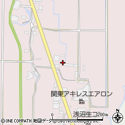 栃木県佐野市小中町286周辺の地図