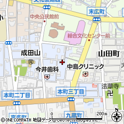 群馬県高崎市成田町11周辺の地図