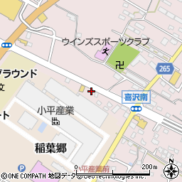 栃木県小山市喜沢1463周辺の地図