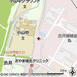 栃木県小山市喜沢1493周辺の地図