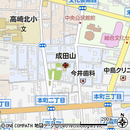 成田山保育園周辺の地図
