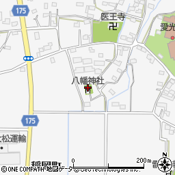 栃木県足利市稲岡町周辺の地図