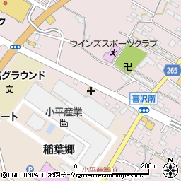 栃木県小山市喜沢1464周辺の地図