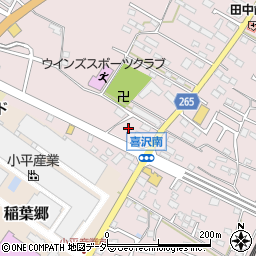 栃木県小山市喜沢1452周辺の地図