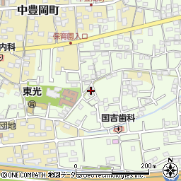 群馬県高崎市下豊岡町189-3周辺の地図