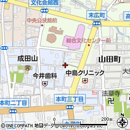 群馬県高崎市成田町2-9周辺の地図