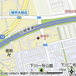 小松ウオール工業株式会社前橋支店周辺の地図