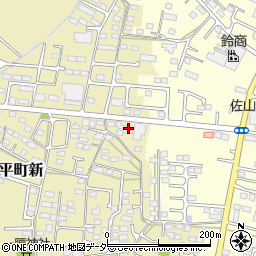 栃木県栃木市大平町新1521周辺の地図