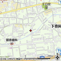 群馬県高崎市下豊岡町172-1周辺の地図