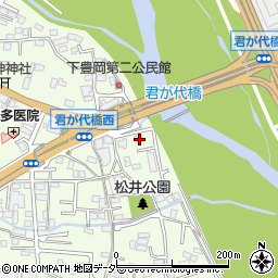 群馬県高崎市下豊岡町814周辺の地図