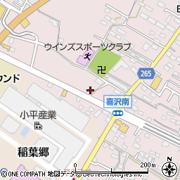 栃木県小山市喜沢1450周辺の地図