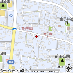 俵山商店周辺の地図