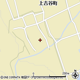 石川県白山市上吉谷町ト216周辺の地図