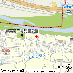 群馬県高崎市鼻高町35-2周辺の地図