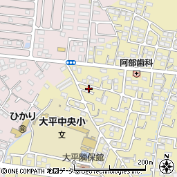 栃木県栃木市大平町新1398周辺の地図