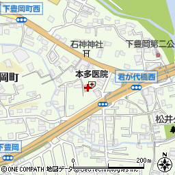 群馬県高崎市下豊岡町327周辺の地図