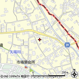 群馬県太田市市場町576周辺の地図