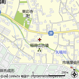 群馬県太田市市場町502-14周辺の地図