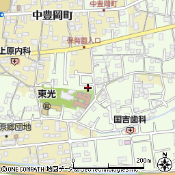 群馬県高崎市下豊岡町104-30周辺の地図