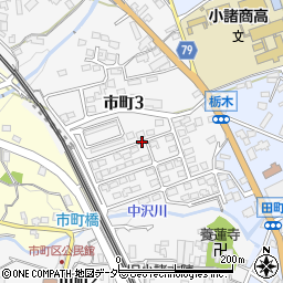 長野県小諸市市町周辺の地図