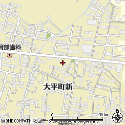 栃木県栃木市大平町新1615周辺の地図